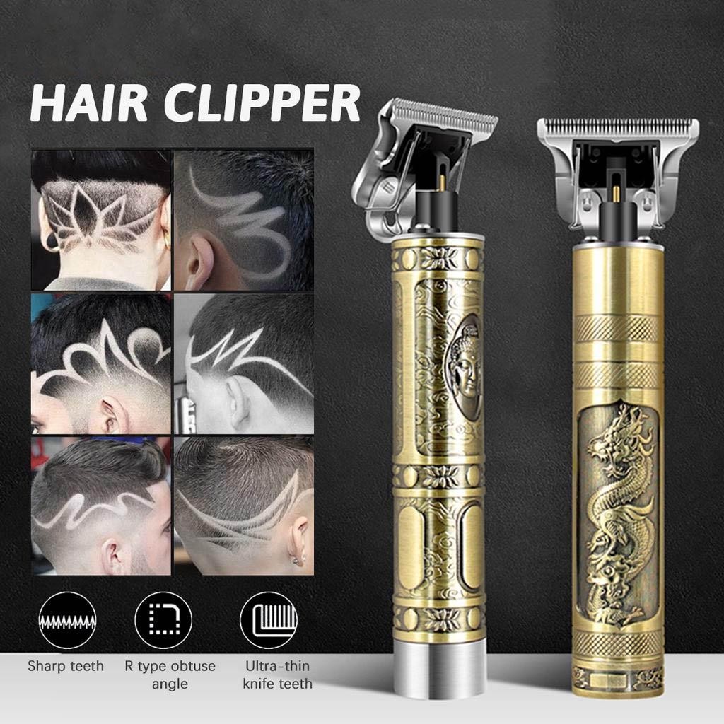 Fixed Battery Vintage T9 Professional Electric Hair Trimmer ( HB025 )